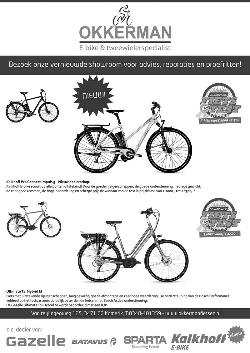 Advertentie Okkerman zwart wit A4